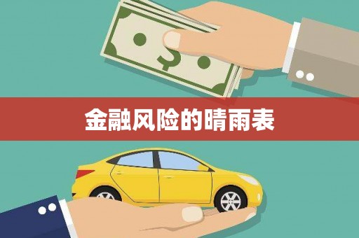淮上金融风险的晴雨表
