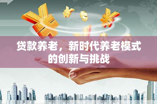 安化贷款养老，新时代养老模式的创新与挑战