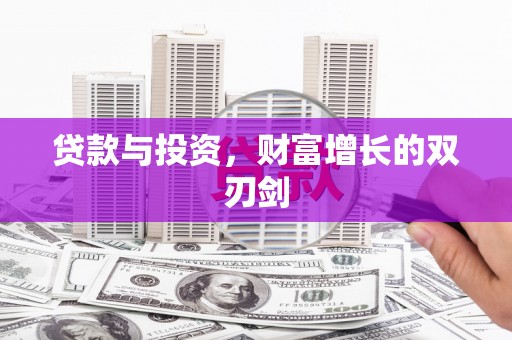 蒙阴贷款与投资，财富增长的双刃剑