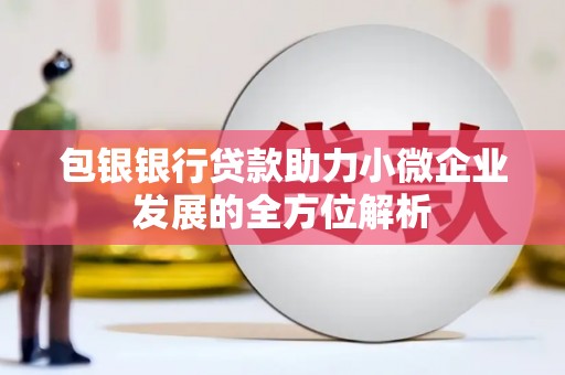 红安包银银行贷款助力小微企业发展的全方位解析