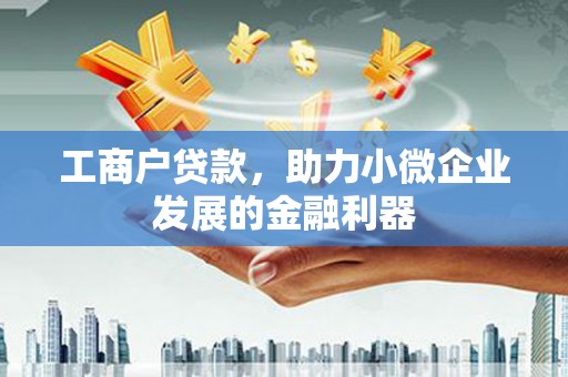 旅顺口工商户贷款，助力小微企业发展的金融利器