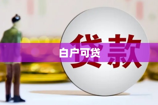 镜湖白户可贷