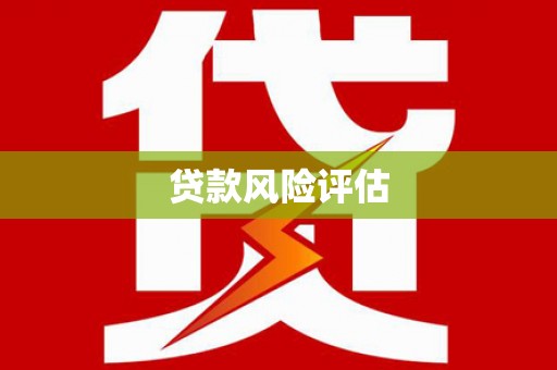 汕尾贷款风险评估